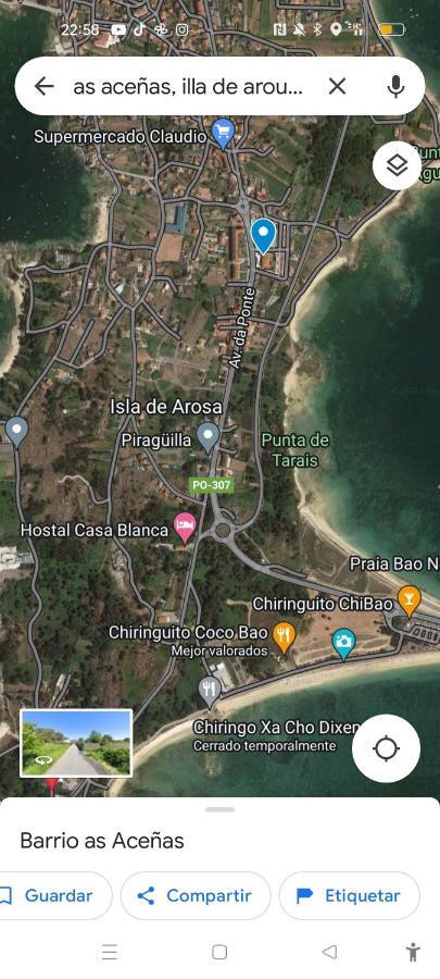 Hostal Casablanca Illa de Arousa Exterior foto